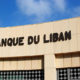 French language inscription "Banque du Liban" on the headquarter of the Bank of Lebanon.