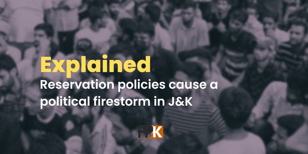 Explained: Reservation policies cause a political firestorm in J&K